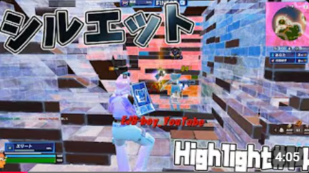 Victory Royale・シルエットキル集